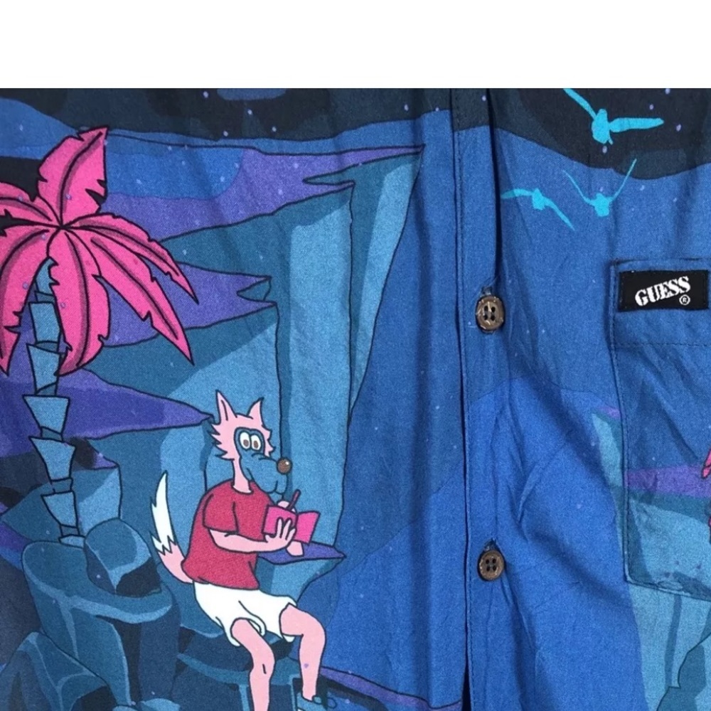 DRx Romanelli x GUESS Tahitian Inspired Shirt - Picture 3 of 12